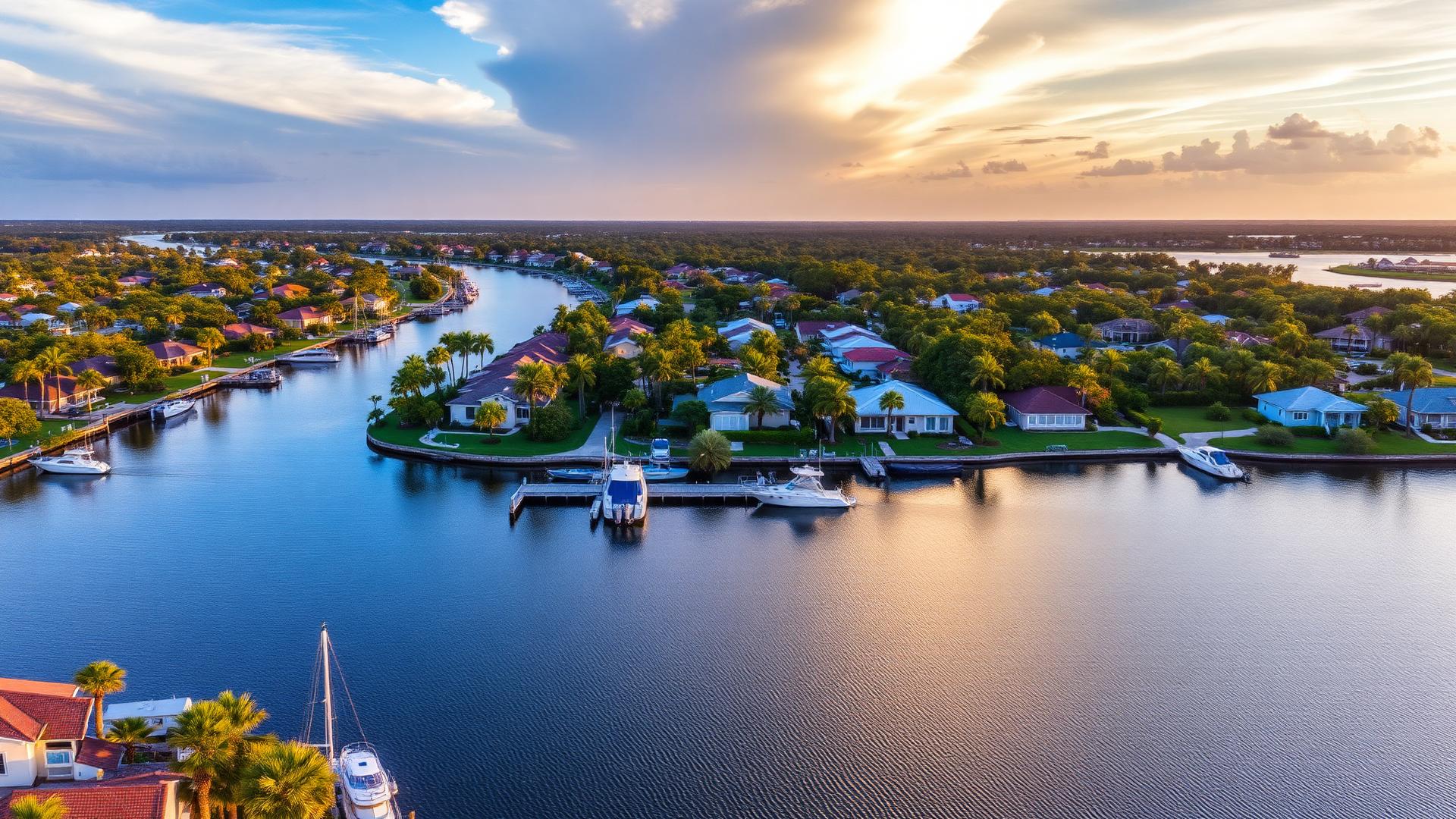 Waterfront homes in Charlotte County, Florida